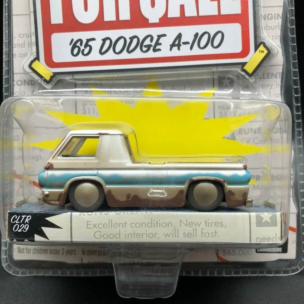 Jada Toys For Sale 1965 '65 Dodge A-100 Pickup Truck White Die‎ Cast 1/64 Scale